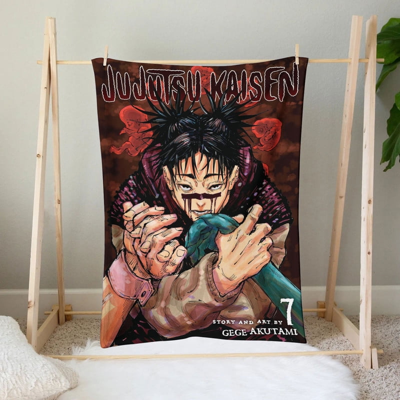 Jujutsu Kaisen Throw Blanket Gifts for Fans Lover Girls Boys Women Present Hoodie Him Bed 30"x40"