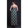 thumbnail image 2 of Bimba Floral Printed Adjustable Spaghetti Strap Long Maxi Dress Summer Beachwear-XXX-Large, 2 of 6