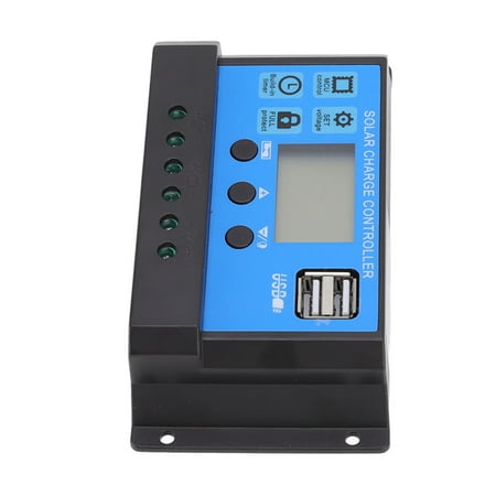 

Mgaxyff Solar Charge Controller LCD Display Solar Panel Charger Controller PWM Charging For Solar Street Lamp