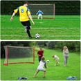 thumbnail image 6 of Portable Soccer Goal 12x6Ft, Collapsible Soccer Goal Net Metal Base, Quick Setup Soccer Training Equipment with 1 Carry Bag, 1 Agility Ladder, 4 Ground Nails, 6 of 6
