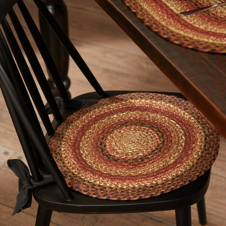 

VHC Brands-Ginger Spice Jute Chair Pad