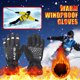 thumbnail image 1 of Fiudx Guantes Térmicos de Esquí, Diseño Transpirable y Resistente Al Viento, Forro de Algodón Suave, Calidez Confortable, Palma Antideslizante, Accesorio para Deportes Al Aire Libre, Esquí, Snowboard, 1 of 3