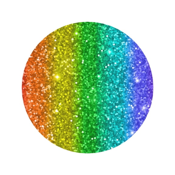 Xecao Glitter Rainbow for Fridge Magnets - Fun Decorative Refrigerator Magnets, Cute and Soft for Stylish Kitchen Accents