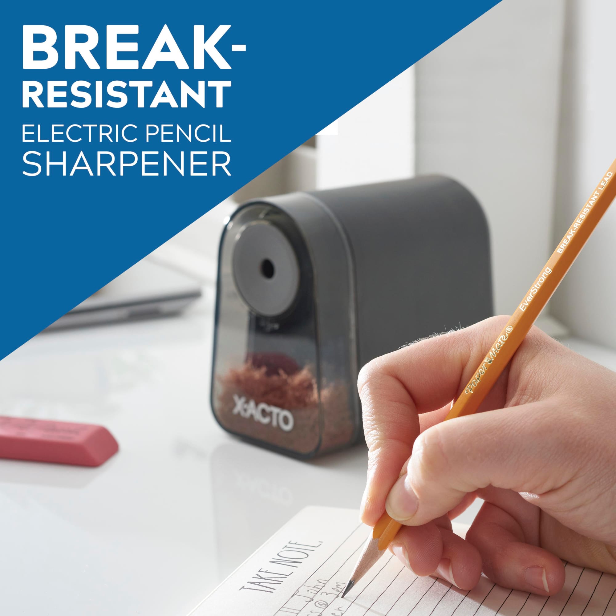 X-ACTO Mighty Mite Electric Pencil Sharpener, Black photo 2