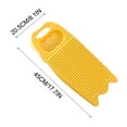 thumbnail image 3 of CQCYD Under $5 Wash Board, Washboard for Hand Washing Clothes, Plastics Laundry Scrub Board Household With Holder Portable, 3 of 3