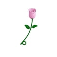 thumbnail image 2 of Joernso Rose Flower Straw Cover BPA Free Silicone Reusable Dust-proof No Spill 6-10MM Tumbler Straw Tip Plug Topper Protector Cup Accessories, 2 of 8