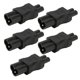 thumbnail image 2 of Adaptador de alimentación IEC320 C6 a C7 de 5 piezas, convertidor principal para cajas de PDU, UPS, tomas de ordenador, 2 of 5