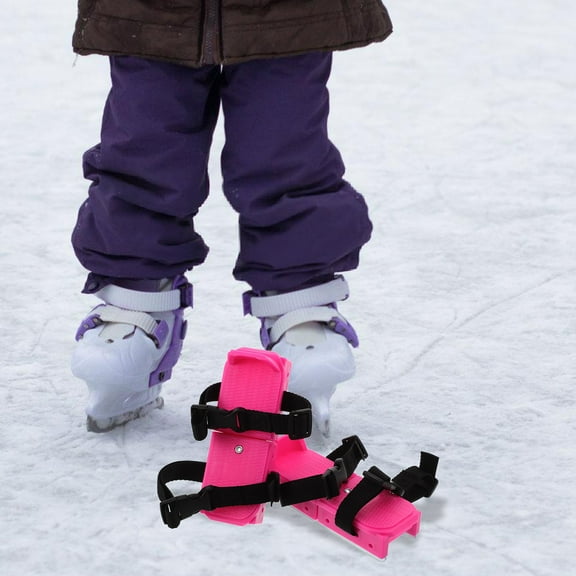 MLINS 1 Pair Mini Ski Skates For Snow Short Mini Skating Ski Shoes Kids Snow Mini Short Ski Skates Short Snowskates Snowblades Skiboards For Winter Sport Skiing Equipment