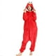 thumbnail image 3 of Pijama de una pieza para mujer, bonito mono azul Kigurumi de dibujos animados de monstruo de las galletas, suelto, fiesta en casa de Navidad, rojo, para niños, 3 of 4