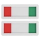 thumbnail image 1 of 2pcs Open Cerrado Slider Privacy Sign Negro Auto Adhesivo Indicador Indicador Indicador para Oficina, 1 of 5