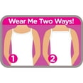 thumbnail image 2 of Girls' Wear Two Ways Spin Cami, 3 Pack, 2 of 5