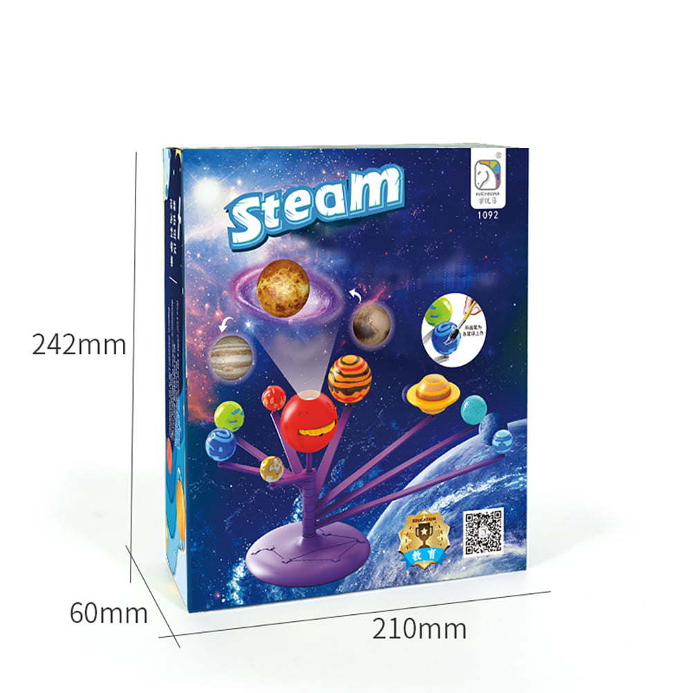 Solar System Planetarium Science Kit Planet Model Stem Toys Gift for Kids Teens 