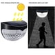 thumbnail image 5 of De Luces Solares Para Vallas, 6 Luces Led Para Jardín, Lámparas Decorativas Impermeables 4 Piezas seitruly HA040934-05, 5 of 6