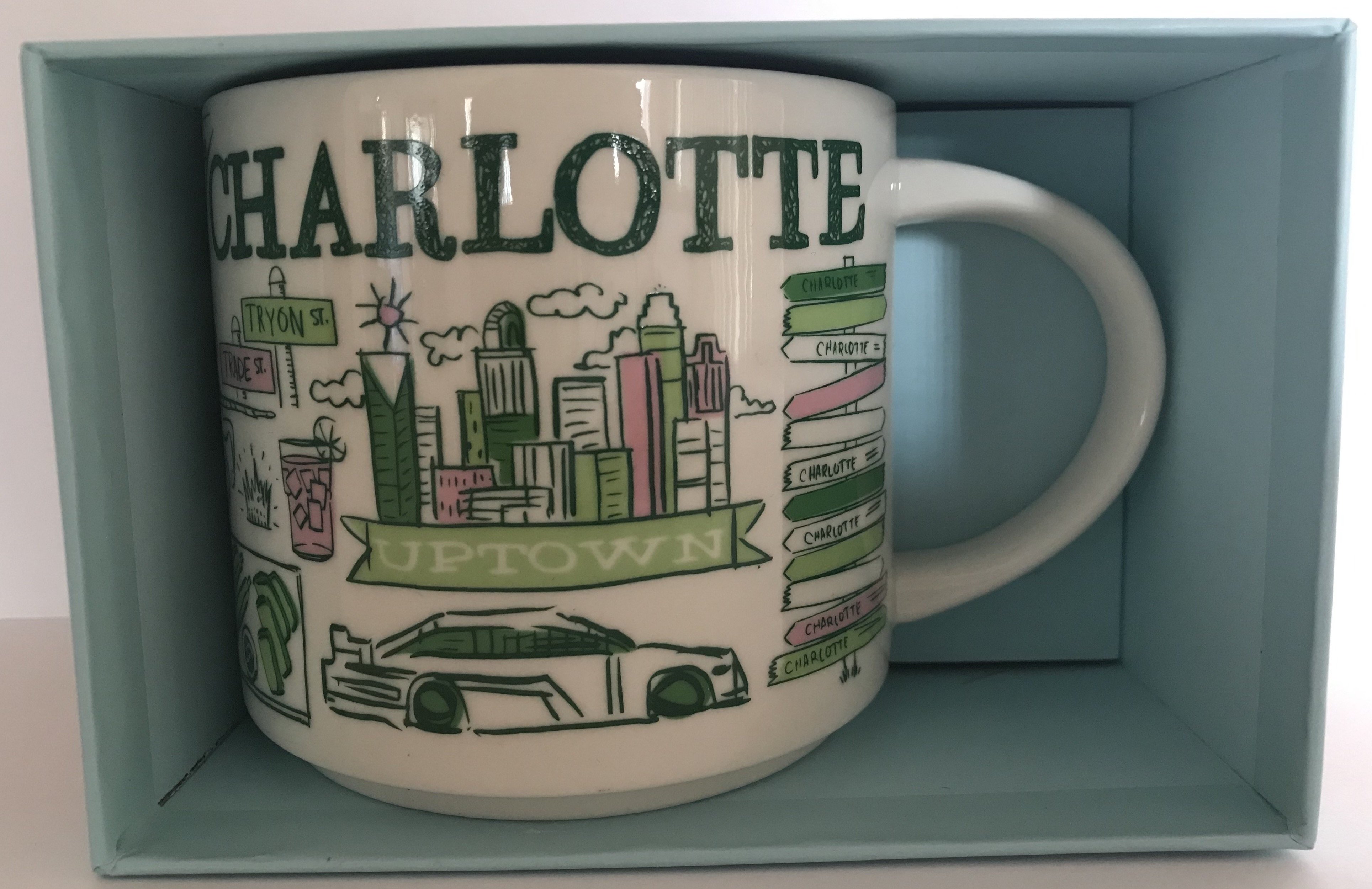 Starbucks Been There Series Collection Charlotte North Carolina Coffee