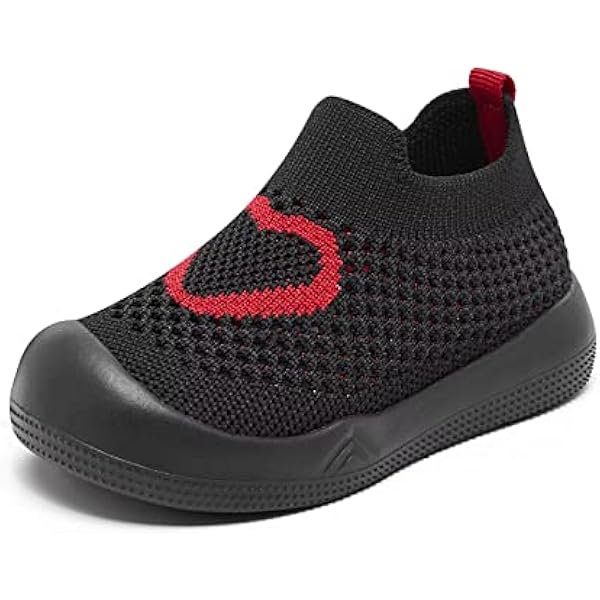 HAYAN Baby Boy Girl Non-Skid Indoor Infant Walking Shoes Breathable Warm Elastic Sock Shoes with Memory Sole Protect Toes Outdoor Sneakers