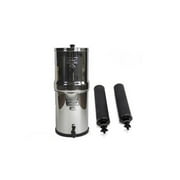 Travel Berkey Gravity-Fed Water Filter with 2 Black Berkey Purification Elements