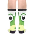 thumbnail image 2 of Nouveautés Coton Chaussettes de l'Équipage Fou - Seamless Dino Pattern Socks, 2 of 5