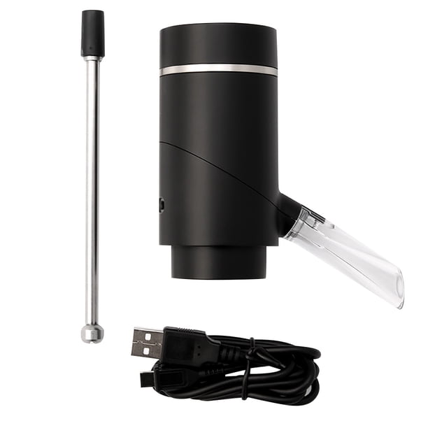 Decantador de vino instantáneo automático de la bomba del dispensador del aireador de vino eléctrico portátil, estilo de carga Inevent LF000061-02B