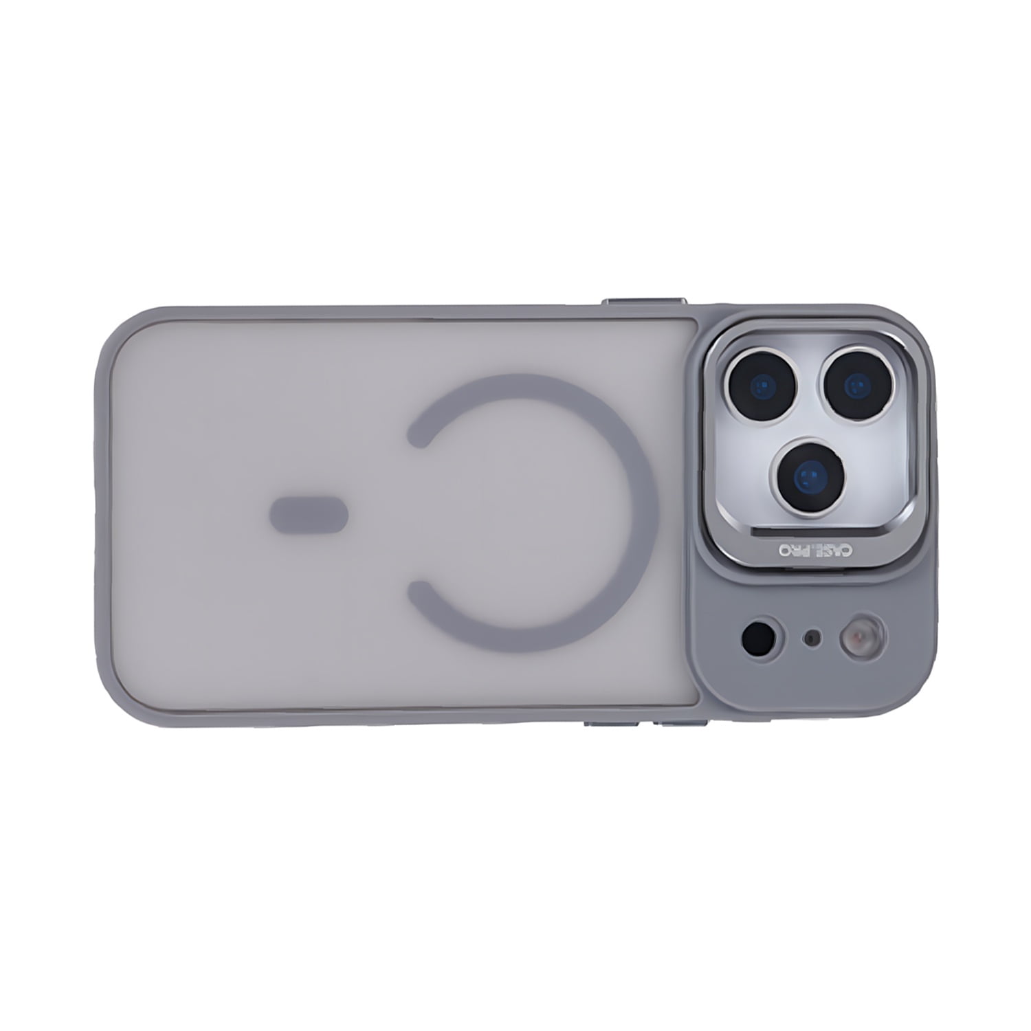 Strong Magsafe Camera Stand Case for iPhone 17 Pro Max - Gray