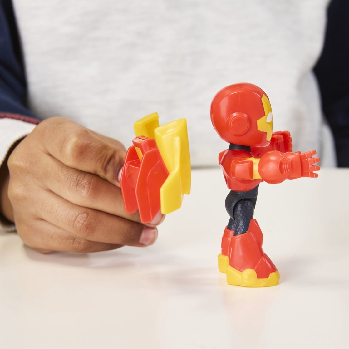 Marvel Iron Man and his Awesome Friends Iron Racer Action Figure & Toy Vehicle for Kids Ages 3 and up
