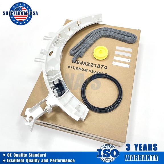 WE49X21874 WE14M124 Dryer Bearing Kit Replacement for GE AP5970729 PS11700897
