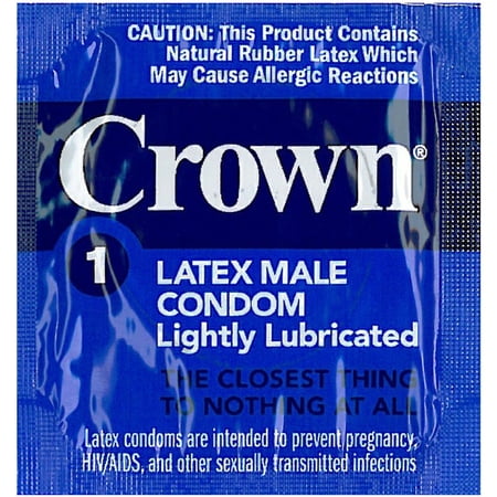 Crown Skinless Skin Condoms, 100-Count + Personal Lubricant