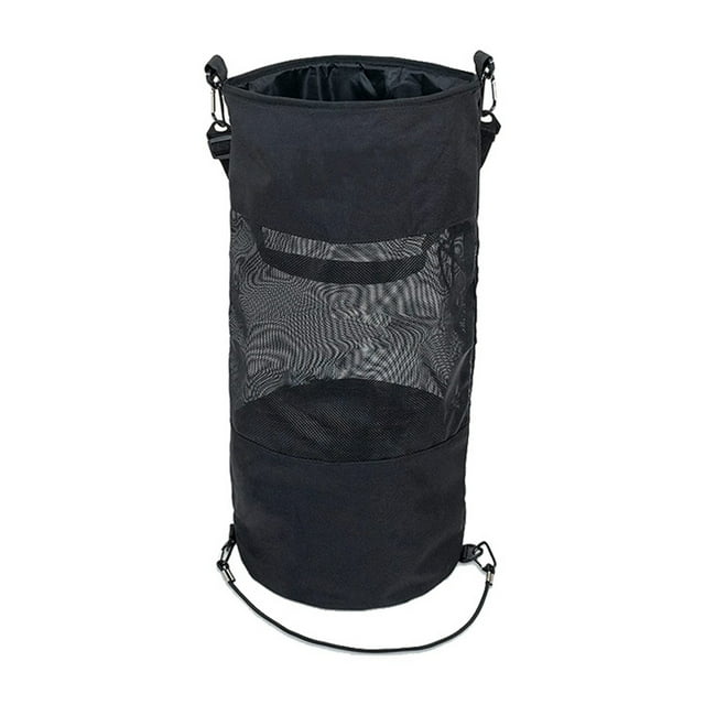 Riforla Sac de Rangement Réutilisable et Portable pour Bateau, Camping, Plage et Activités Extérieures, Grande Capacité, Noir