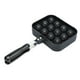thumbnail image 5 of Sartén para takoyaki con 12 agujeros para hacer albóndigas, utensilios de cocina, sartén antiadherente portátil para parrilla, 5 of 9