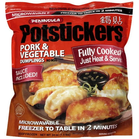 Peninsula: Pork & Vegetable Dumplings Potstickers, 24 oz