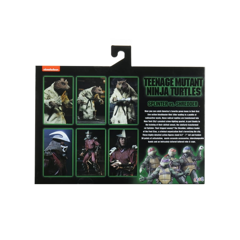 NECA Teenage Mutant Ninja Turtles 90's Movie Splinter vs. Shredder - 2-pack NECA Teenage Mutant Ninja Turtles 90's Movie Splinter vs. Shredder - 2-pack