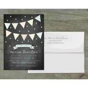 Bridal Celebration Banner Deluxe Bridal Shower Invitation