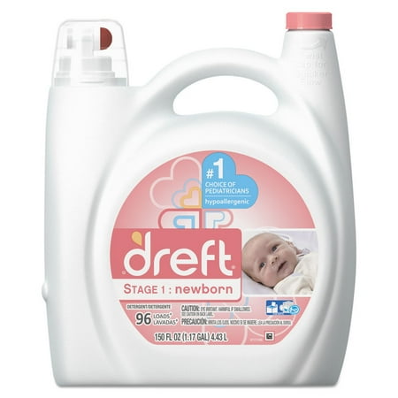 Procter Gamble Laundry Detergent - Ultra Laundry Detergent, Liquid, Baby Powder Scent, 150 Oz Bottle, 4/carton