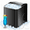 Black, variant on Panaromia 26.5 lbs/Day Capacity Portable Ice Maker