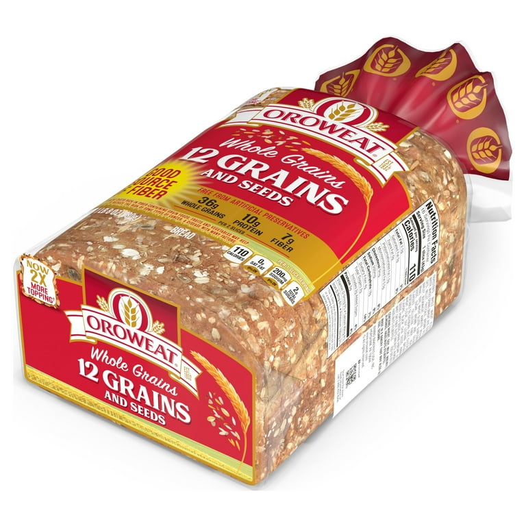 Oroweat Whole Grains Healthy Multi Grain Bread Loaf, 24 Oz, 41 OFF