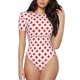 thumbnail image 1 of Fotbe Red Cross Body de Mujer con Cuello Redondo y Mangas Cortas, Sin Mangas Ajustado, Suave, Cómodo y Básico-XX-Large, 1 of 7