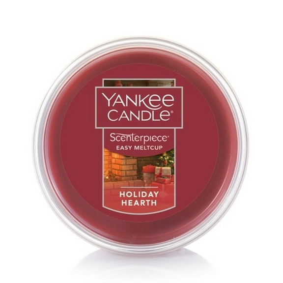 Yankee Candle Magical Christmas Morning Collection - HOLIDAY HEARTH - Scenterpiece Easy MeltCup 2.2 Ounce