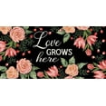 thumbnail image 2 of Jacobs, Cindy 32x18 White Modern Wood Framed Museum Art Print Titled - Love Grows Here, 2 of 4
