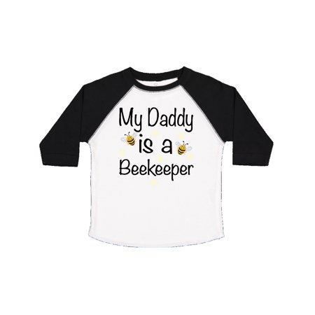 

Inktastic Beekeeping Daddy is a Beekeeper Gift Toddler Boy or Toddler Girl T-Shirt