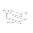 thumbnail image 5 of Modern Minimalists Iron Towel Holders Set of 2 Convenient for Wall Mounted Convenience In Multiple Room Daily Use, 5 of 8