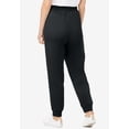 thumbnail image 2 of Woman Within Plus Size Tall Better-Fleece Pull-On Jogger Sweatpants, 2 of 6