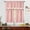 Blush, variante sur Ensembles de Rideaux de Cuisine de 36 Pouces de Longueur avec Cantonnière, 3 Pcs à Passe-Tringle Isolés Thermiquement Assombrissants Occultants pour Cuisine, Chambre et Salle de Bain (52X18+26X36 Pouces, 3 Pcs)