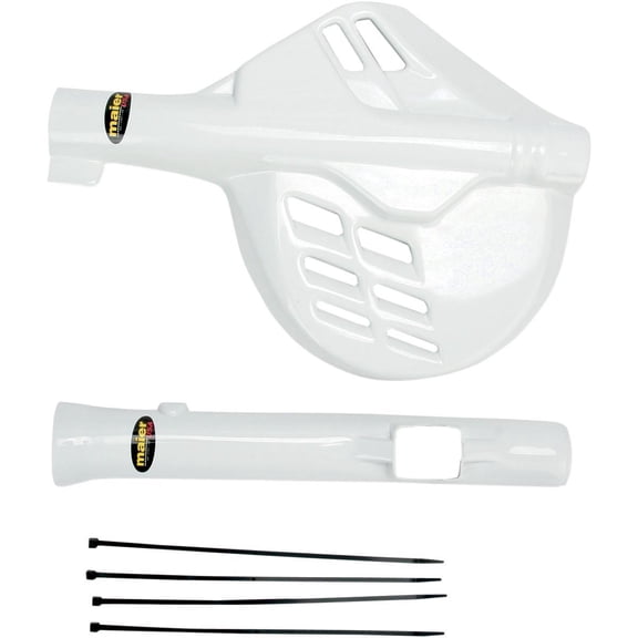 Maier Mfg 596751 Fork/Disc Guards - White