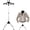 Black, variant on Steamer Stand Telescopic Garment Steamer Rack, 33-63 Inch Adjustable Height Foldable Standing Clothing Hanger for Travel and Home