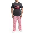 thumbnail image 5 of CafePress - Shiny Pink Pumpkin - Men's Loose Fit, Cotton - 2 Piece Pajama Set, 5 of 7