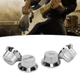 thumbnail image 4 of Guitar Control Knob, Strong Plastic Electric Bass Volume Control Knob Lightweight 4Pcs  For Maintenance Gold,Silver, 4 of 8