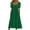 Green, variant on Rvkxad Dresses for Women 2025 Casual Summer Eyelet A-Line Midi Dresses Sundress with Pockets Casual Spring Short Sleeve Button Party Beach T-Shirt Dress Gifts for Women Green L