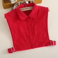 thumbnail image 4 of Camicover Detachable Dickey Collar Half Shrt Blouse Collar for Women and Girls Pack of 3, 4 of 8
