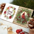 thumbnail image 6 of DIY Diamond Greeting Card Diamond Art Painting Christmas Creative Design Holiday Blessing Gift Folding Greeting Card Set (15*15cm) (With White Envelope)-Cardinal, 6 of 8