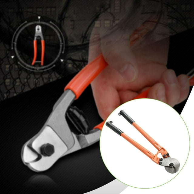 DYNWAVECA Wire Rope Cutter Handheld Heavy Duty Multipurpose Cutting Tool Cutting Plier
