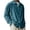 A-Mint Green860, variant on XIAOCHA Mens Textured Fabric Long Sleeve Polo Long Sleeve Turn Down Collar Button Up Polo Breathable Casual Everyday Polos